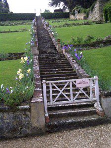 Pericolo - This staircase is actually steeper than it looks! 